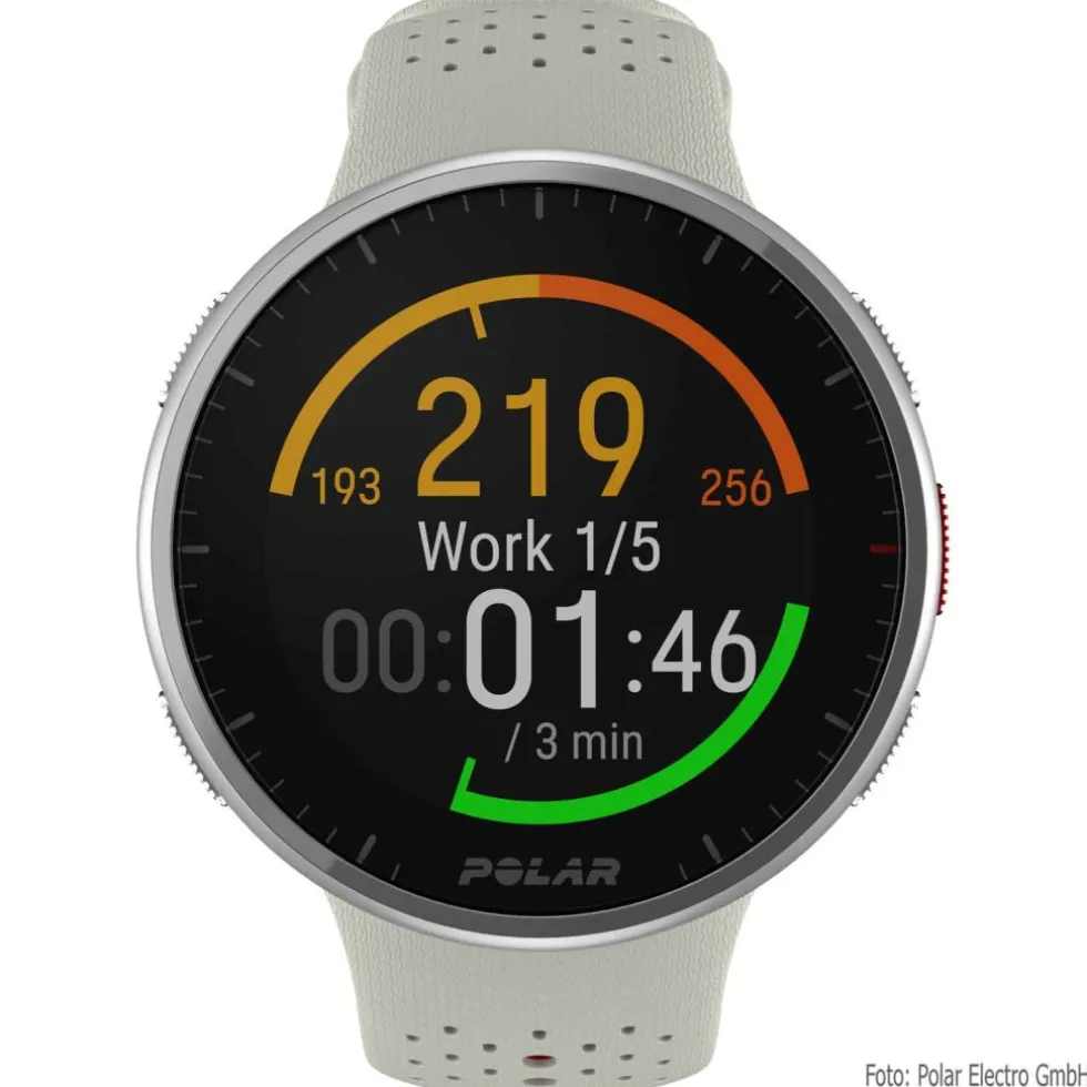 Polar Pacer Pro GPS Hardloophorloge - Snow White