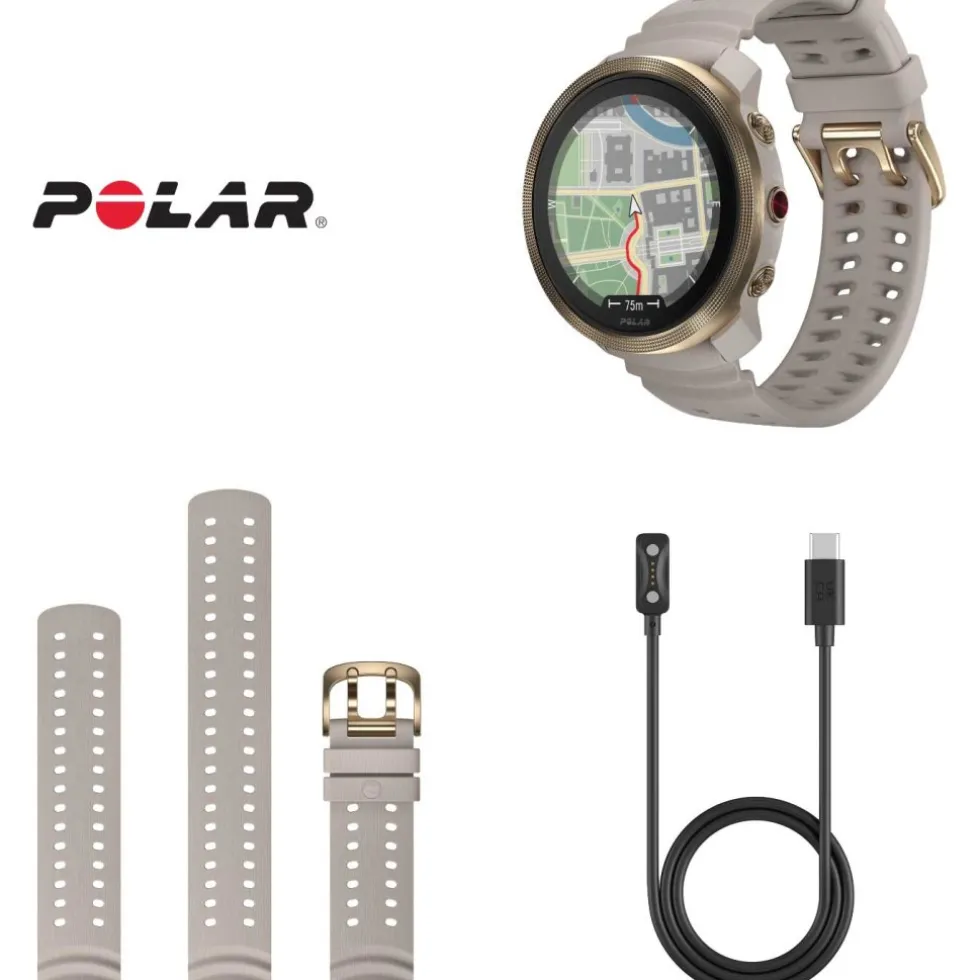 Polar Vantage M3 GPS Multi-Sporthorloge - Grijs Goud