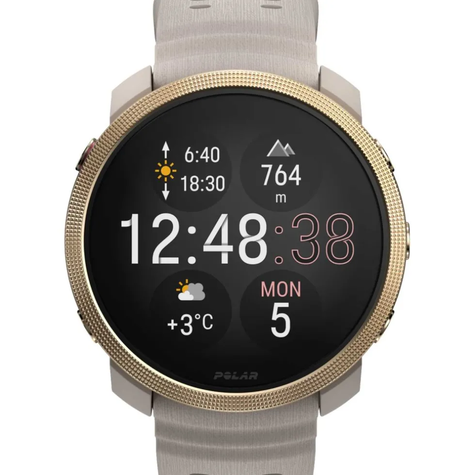 Polar Vantage M3 GPS Multi-Sporthorloge - Grijs Goud