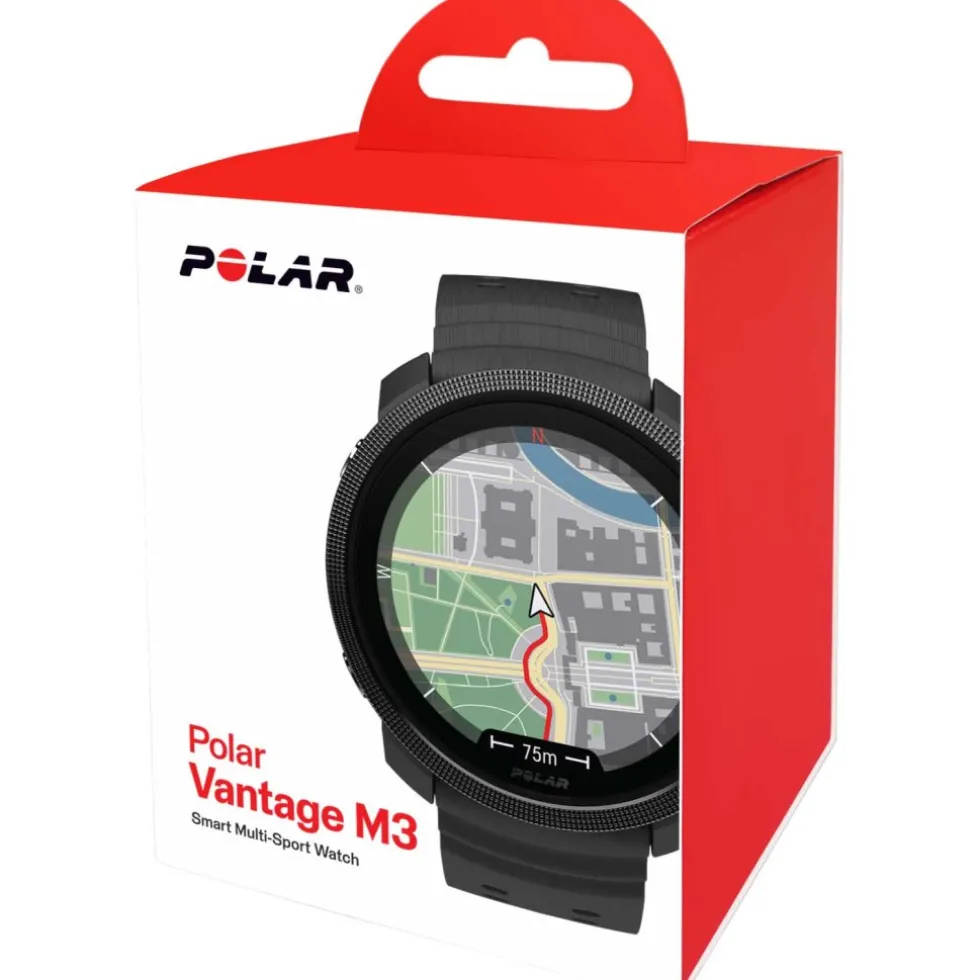 Polar Vantage M3 GPS Multi-Sporthorloge - Zwart
