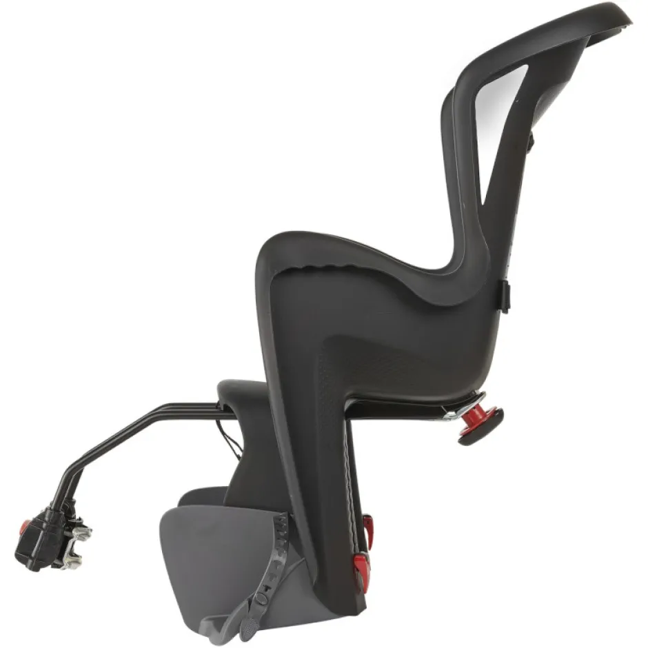 Kinderzitjes < Polisport Bilby Maxi FF Fietsstoeltje voor Kinderen voor Frame - zwart/donkergrijs
