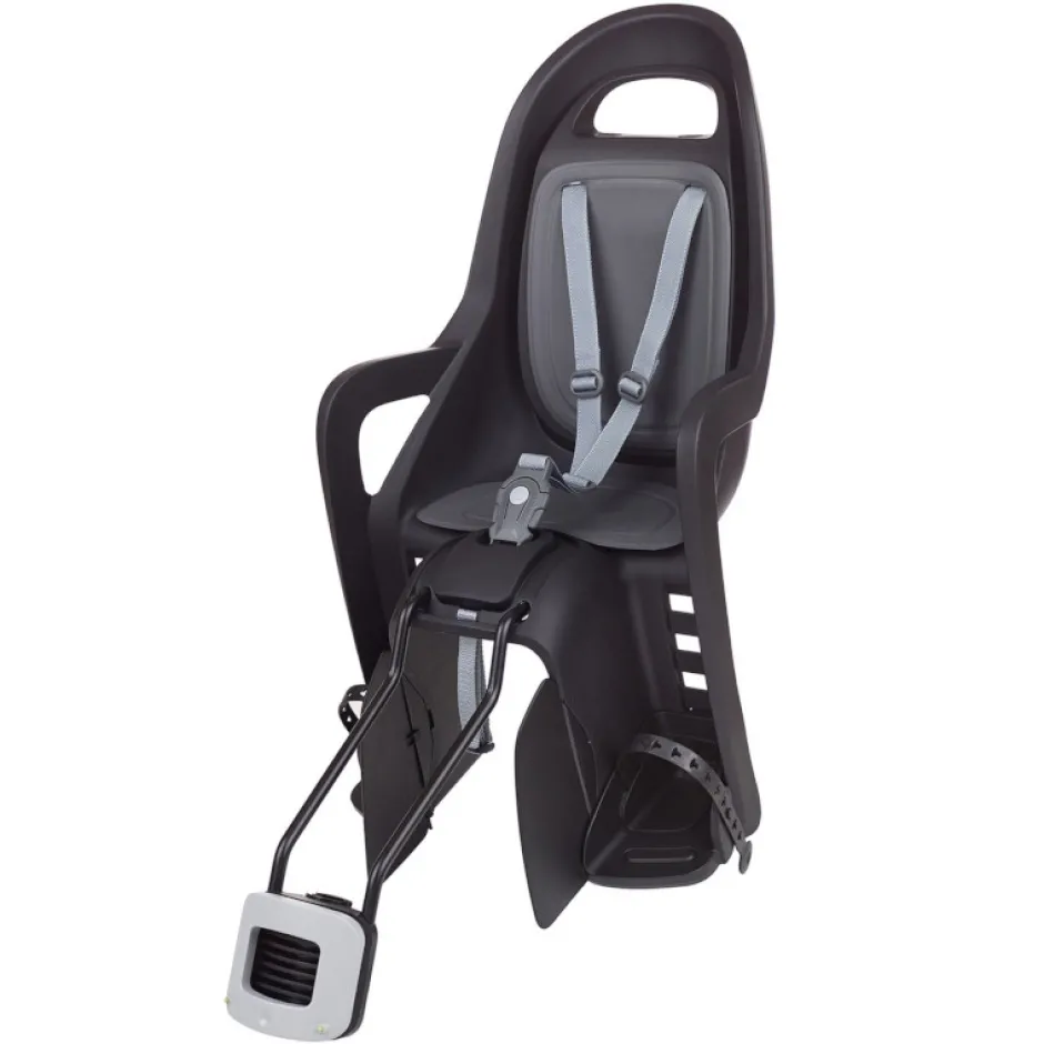 Kinderzitjes < Polisport Groovy Maxi FF 29" Fietsstoeltje voor Kinderen voor Frame - zwart/donkergrijs