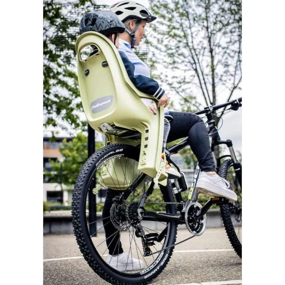 Kinderzitjes < Polisport Groovy Maxi FF 29" Fietsstoeltje voor Kinderen voor Frame - zwart/donkergrijs