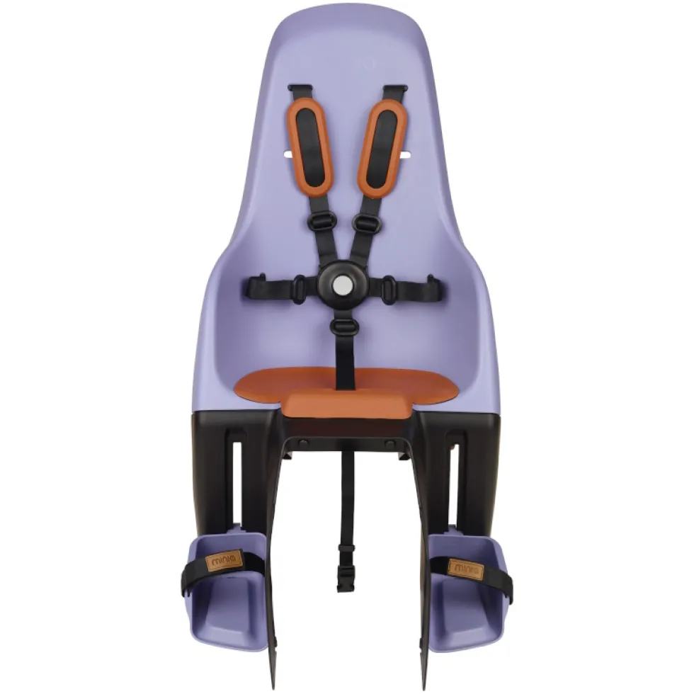 Polisport Minia CFS Fietsstoeltje voor Kinderen voor Bagagedrager - galaxy purple