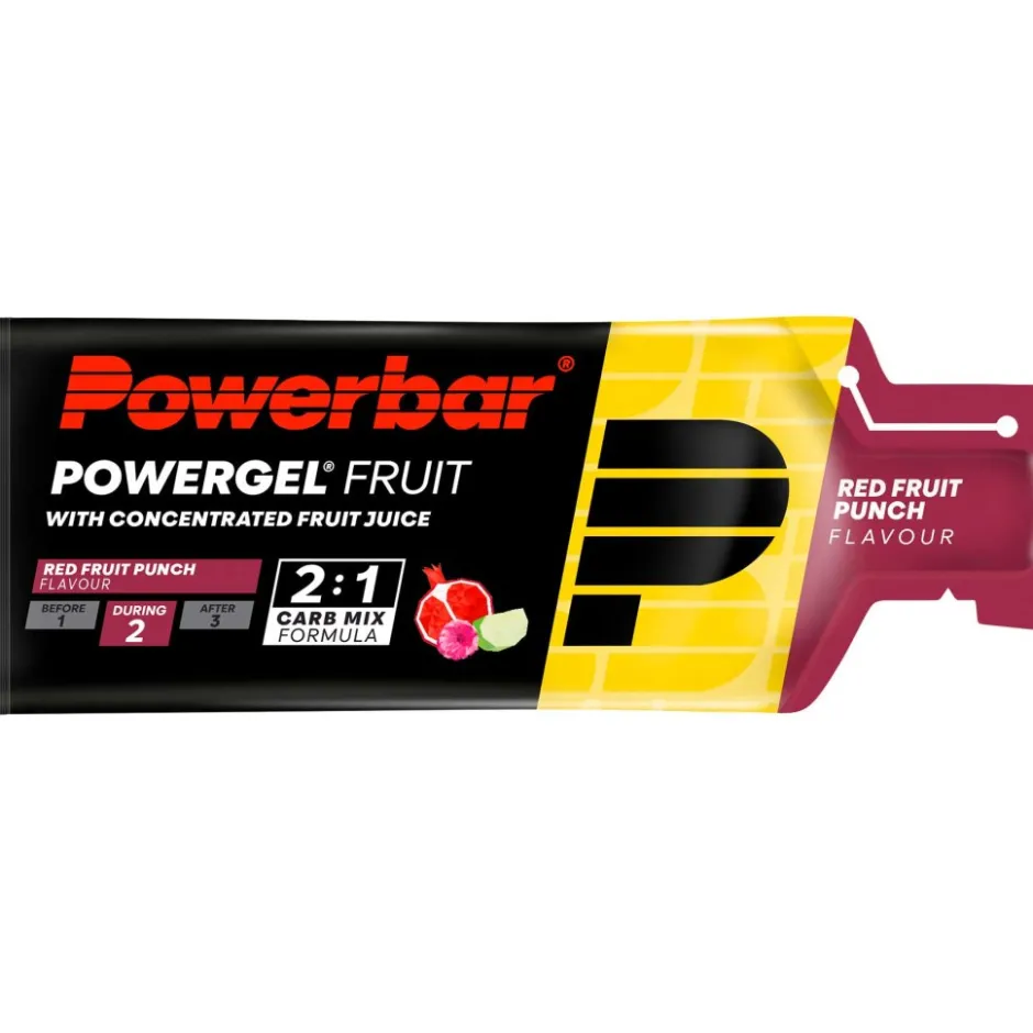 Outdoor Maaltijden < Powerbar PowerGel Fruit - Koolhydraatgel - 41g