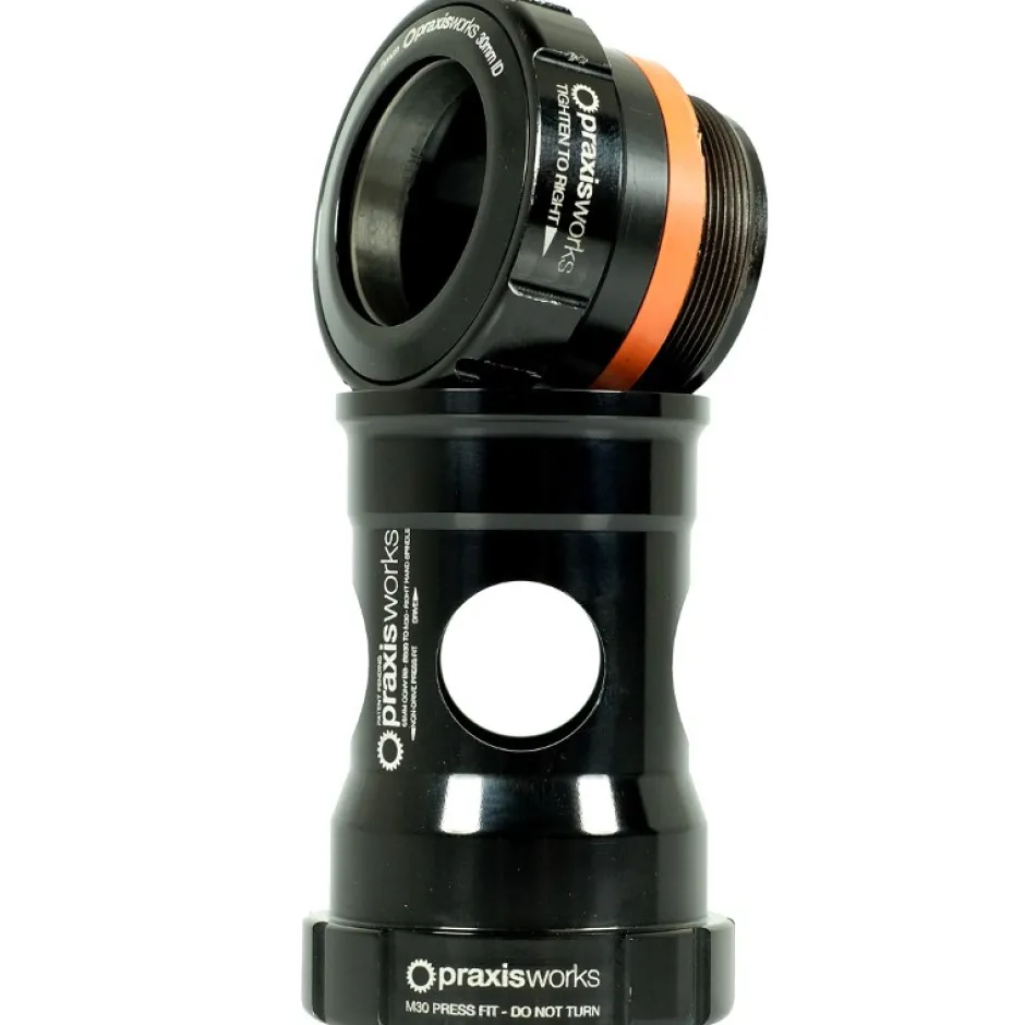 Trapassen < praxis works MTB Bottom Bracket 73mm for M30 Cranks on BB30/PF30/OSBB - PF46/BB42-73-M30