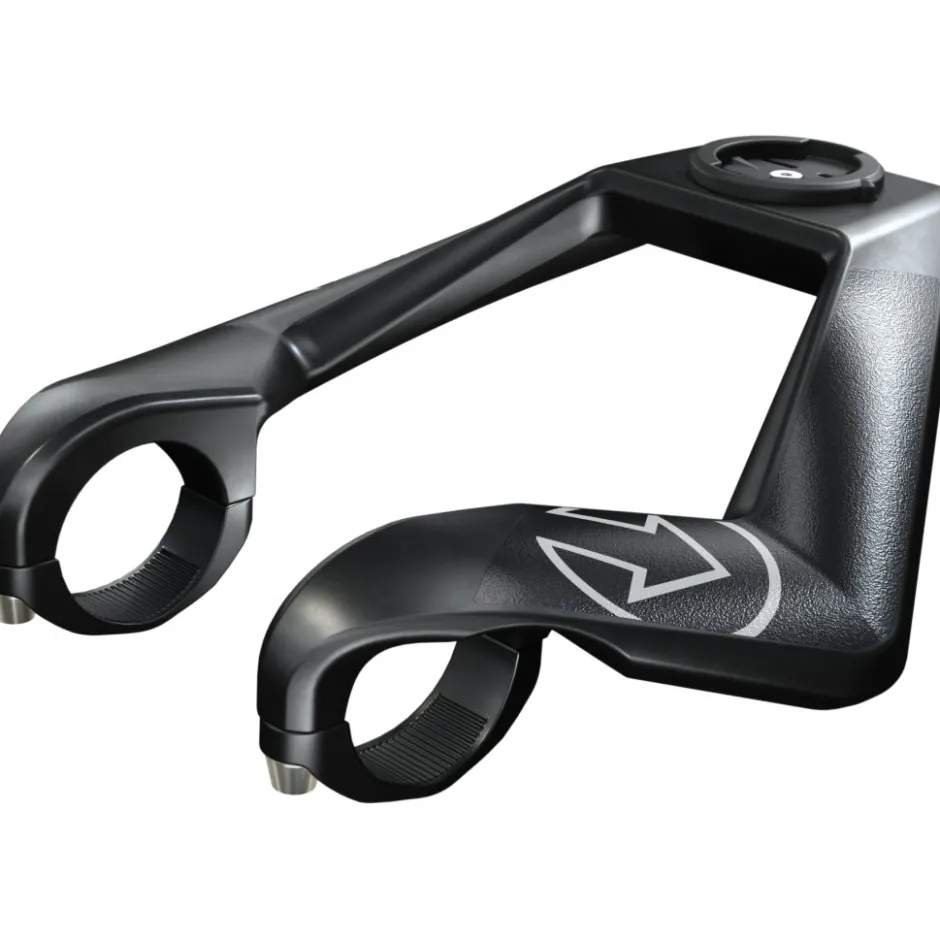 Opzetsturen|Opzetsturen < PRO Compact Clip-On Aerobar - Carbon | Computer Mount - 31.8mm | black