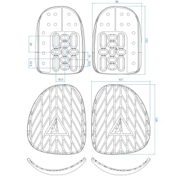 Profile Design Armleuning Kit - Race-H