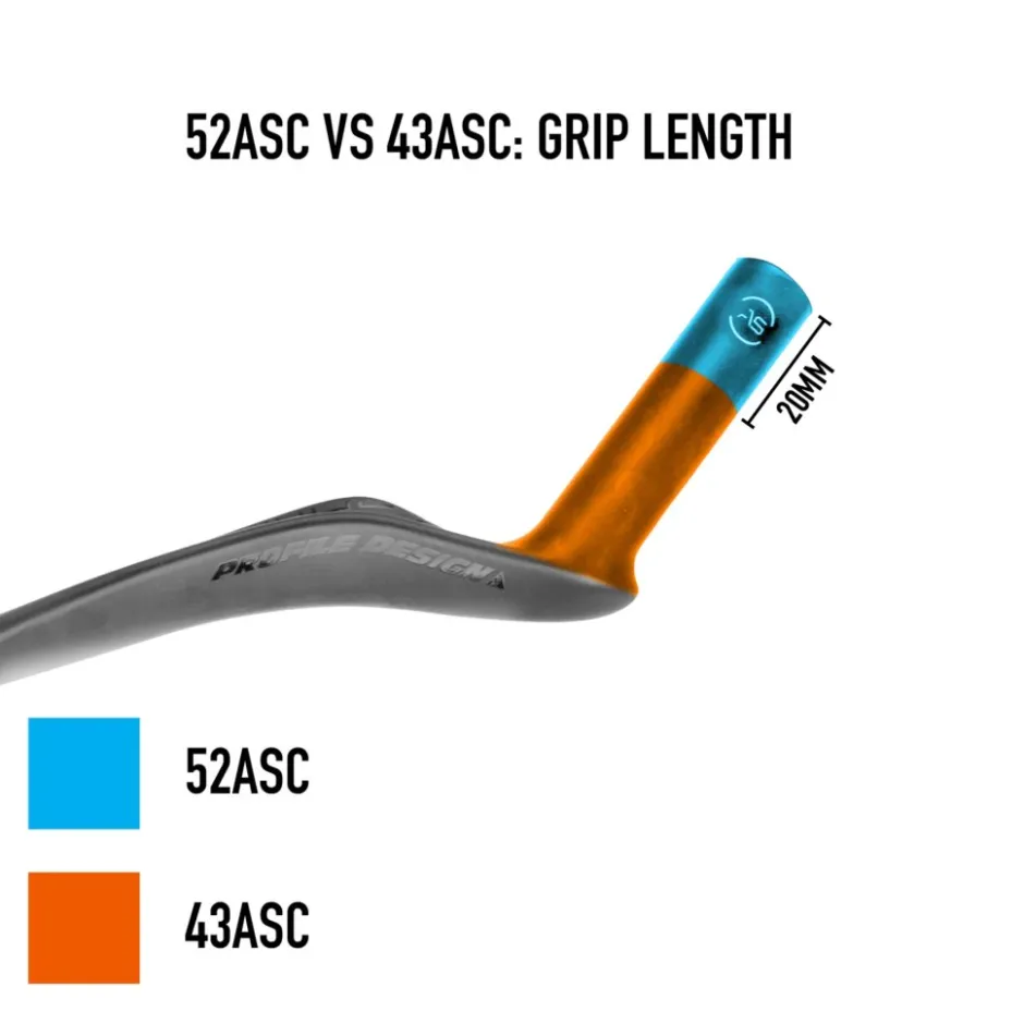 Opzetsturen|Opzetsturen < Profile Design Verlengstukken - 43 ASC | Carbon - 340mm