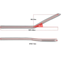 Opzetsturen|Opzetsturen < Profile Design Verlengstukken - 26a | Aluminium - 400mm
