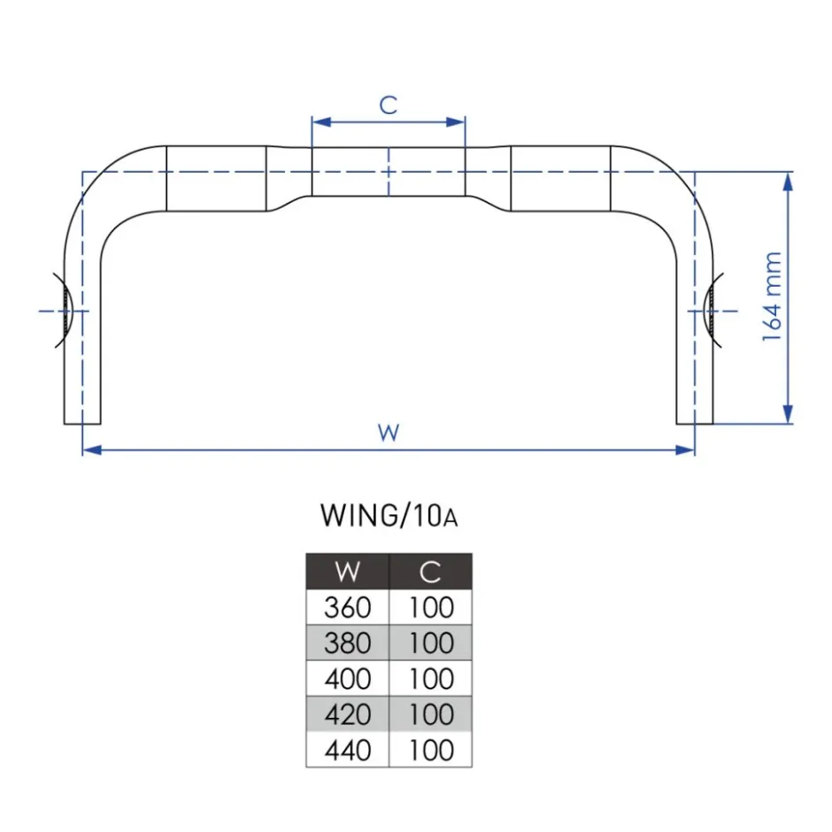 Sturen < Profile Design Wing/10a Basisstuur - 31.8 | Aluminium
