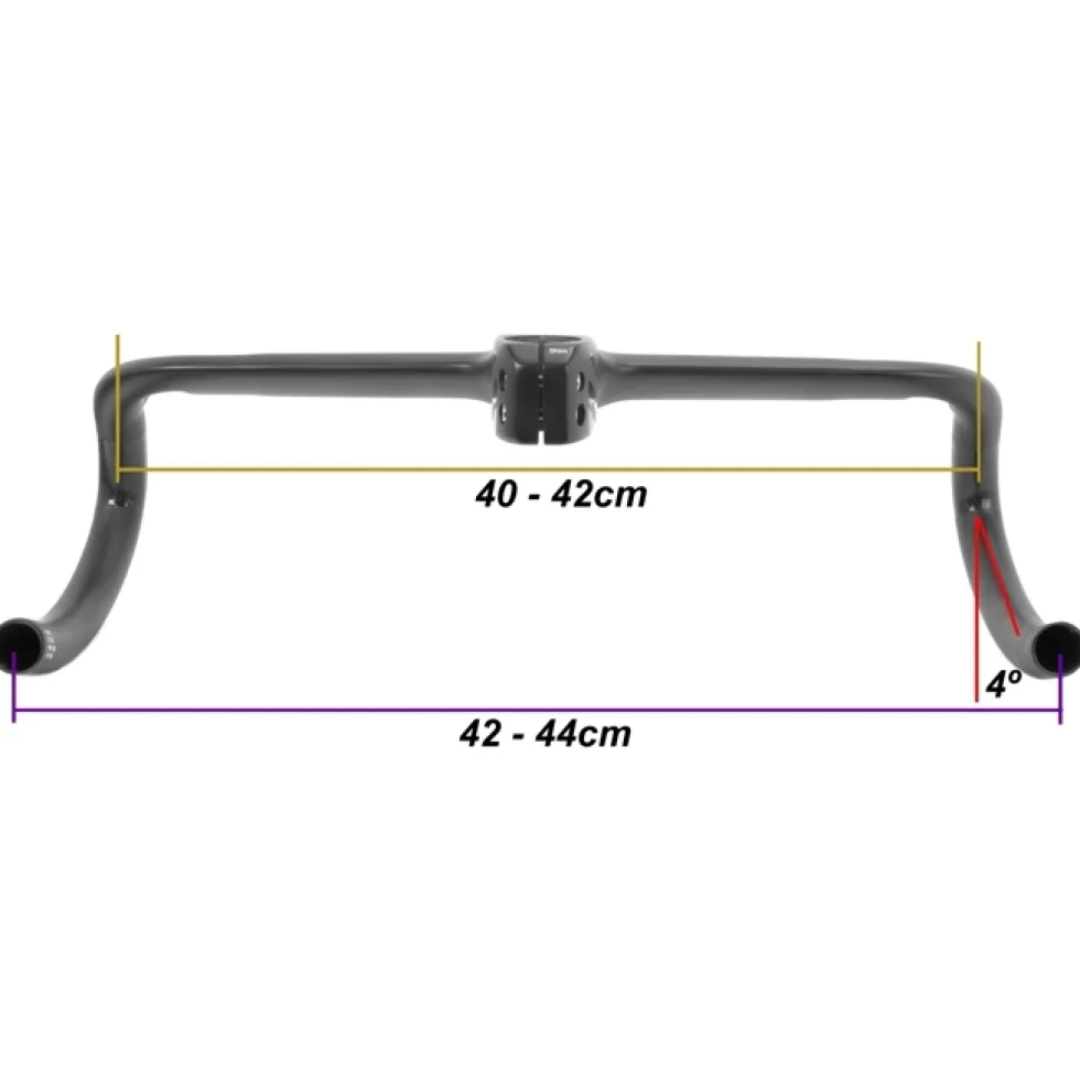 Progress PG-245 Stuur-Stuurpen-Enheid - Road | UD Carbon | 1 1/8" - zwart
