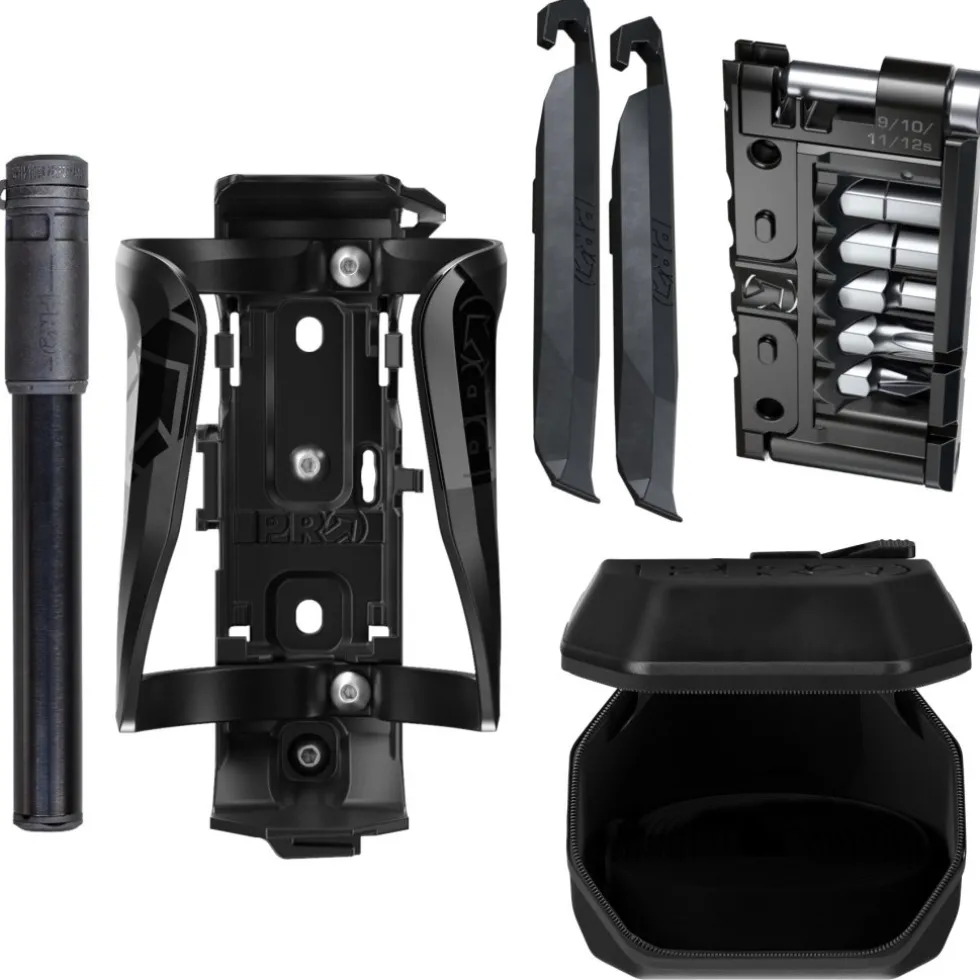PRO Smart Bottle Cage - Complete Set - zwart