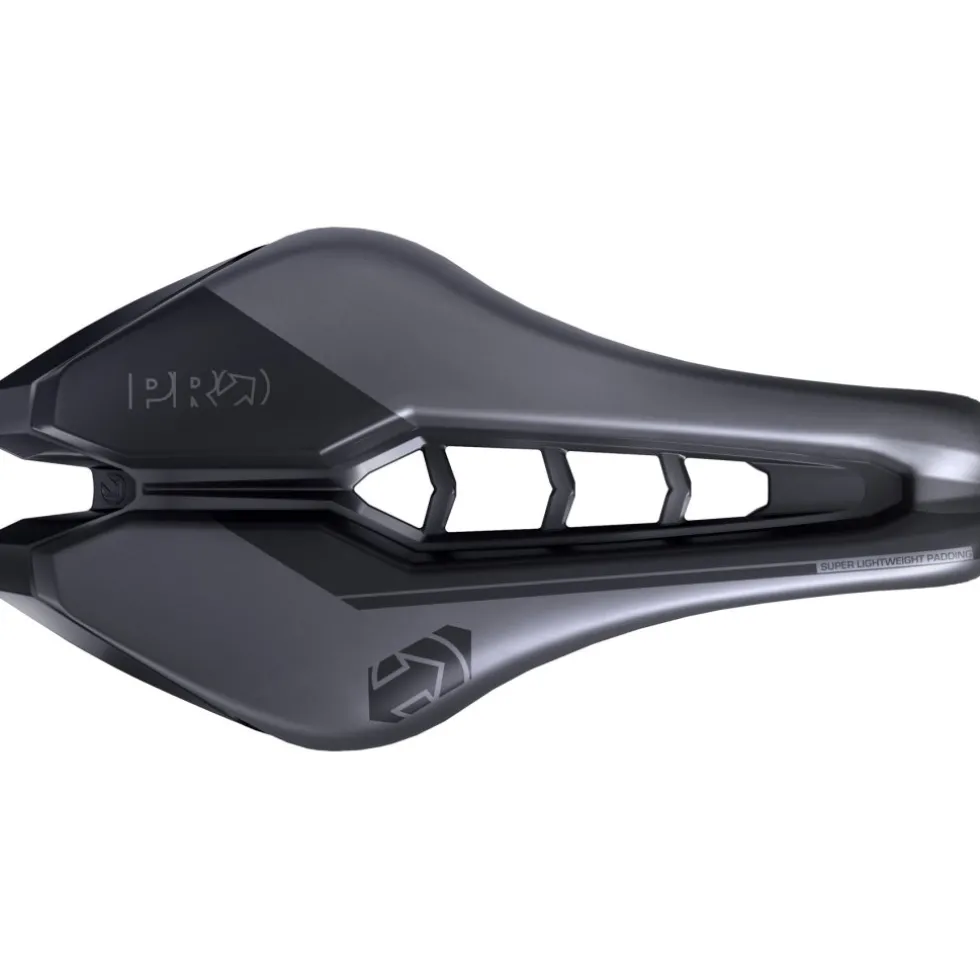 PRO Stealth Aero TSA 1.2 Zadel - Roestvrij Staal - zwart