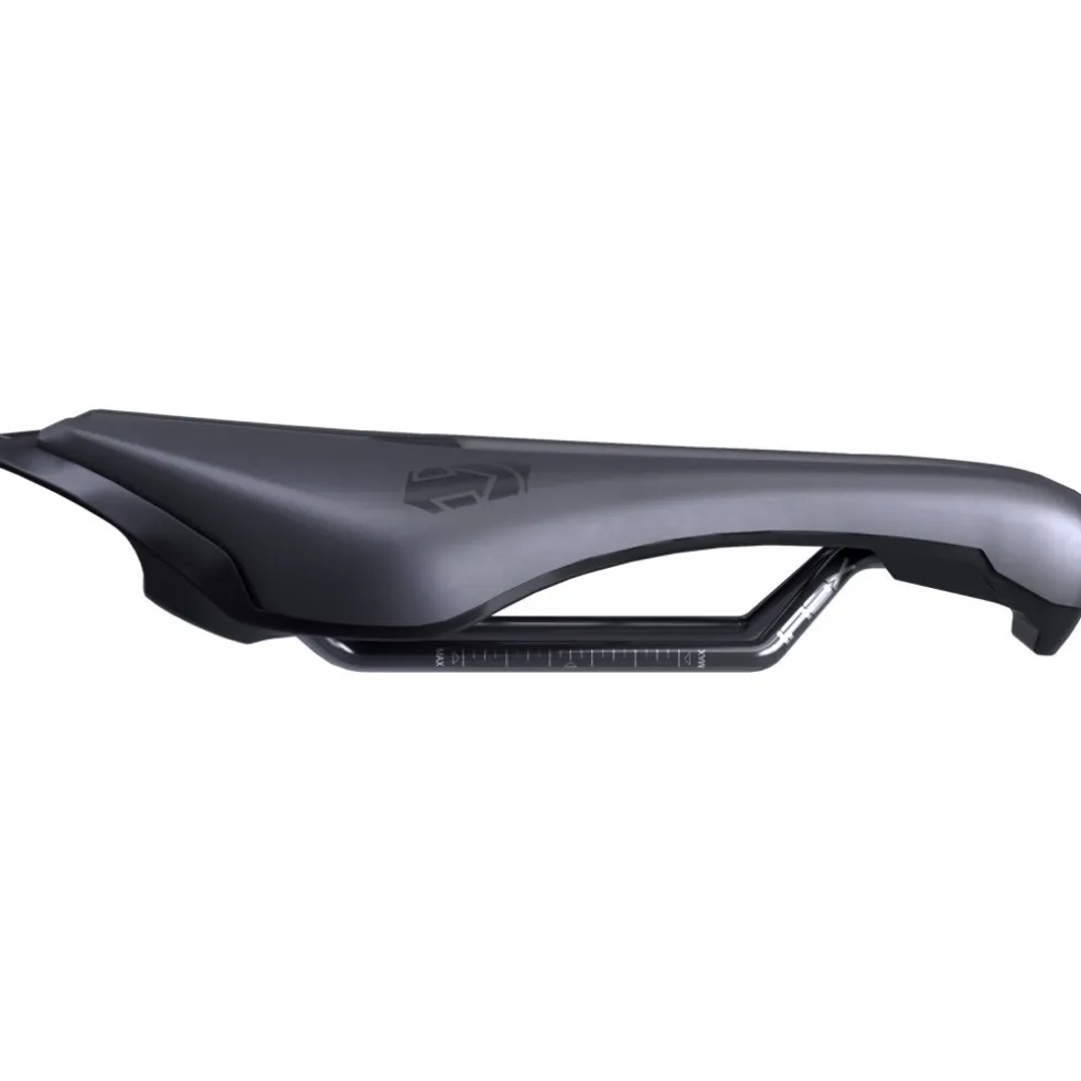 PRO Stealth Aero TSA 1.2 Zadel - Roestvrij Staal - zwart