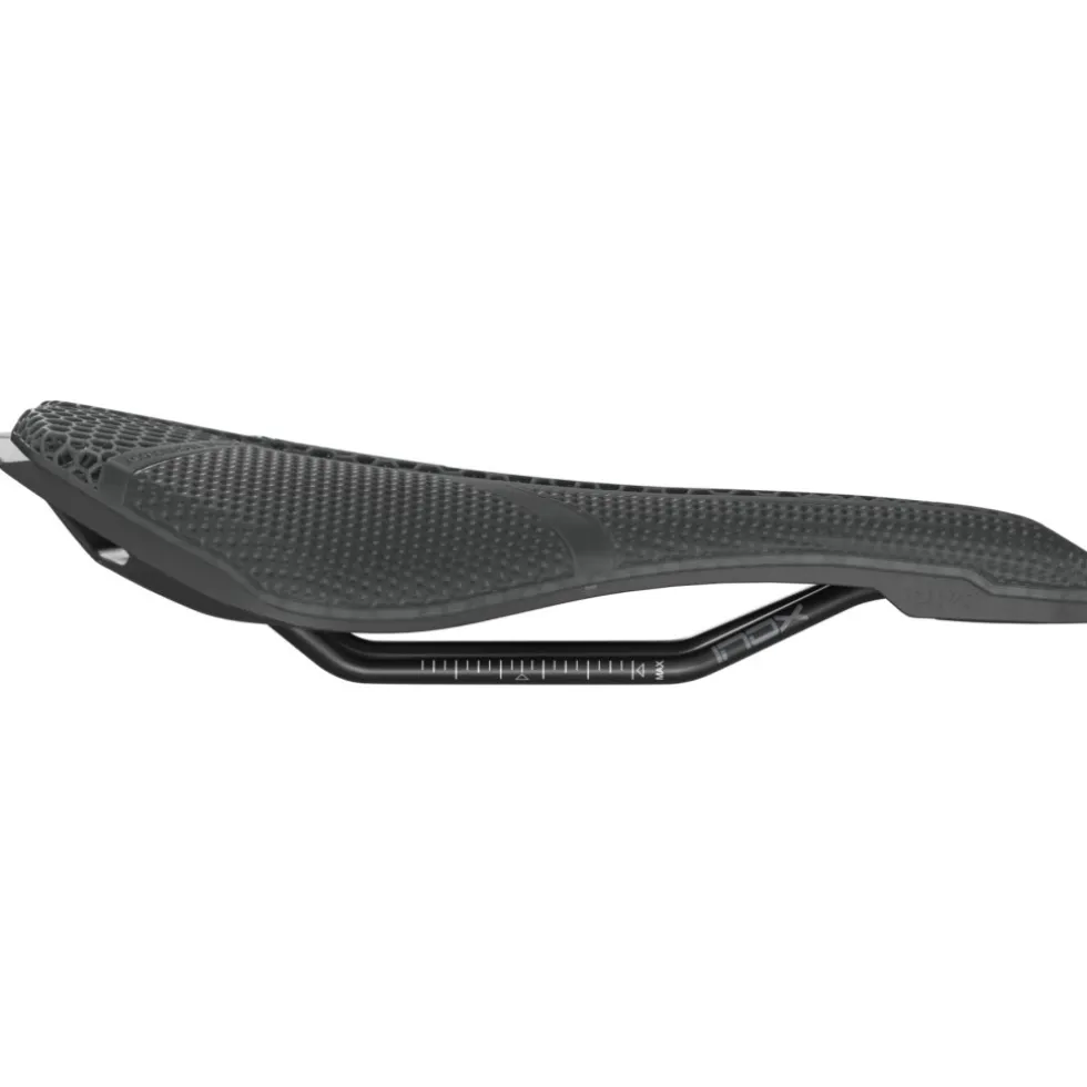 PRO Stealth 3D Zadel - Performance | Roestvrij Staal Rails - 142mm | zwart