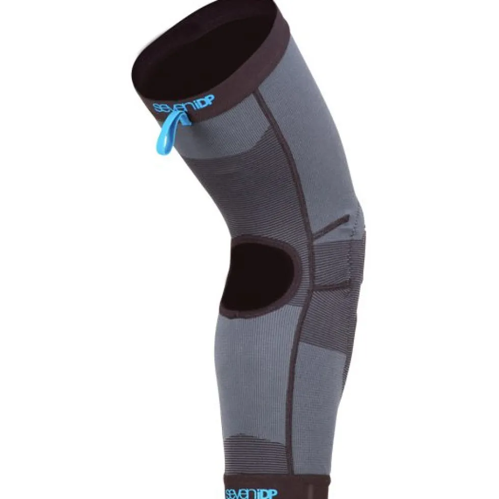 7 Protection 7iDP Project Lite Kniebeschermer - grey-blue