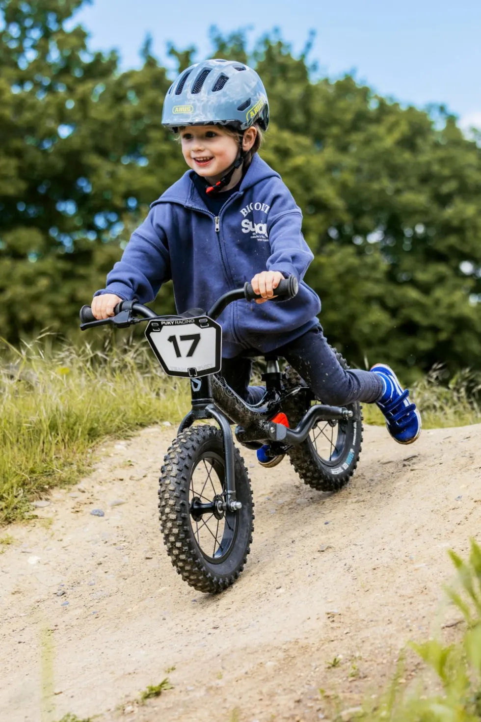 Puky LR TRAIL PRO - 12,5" Kinder Loopfiets - midnight black
