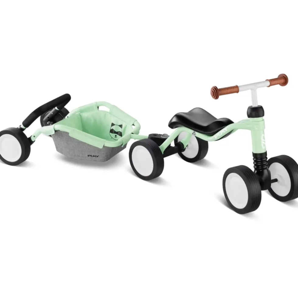 Puky WUTSCH TRAILY Bundle - Kinder Loopfiets - pastel green
