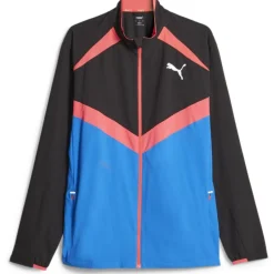 Jassen & Vesten < Puma Ultraweave Hardloopjack Heren - Black-Ultra Blue