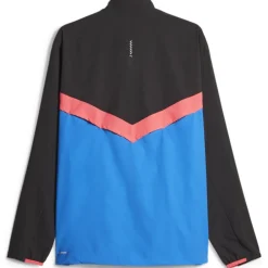 Jassen & Vesten < Puma Ultraweave Hardloopjack Heren - Black-Ultra Blue
