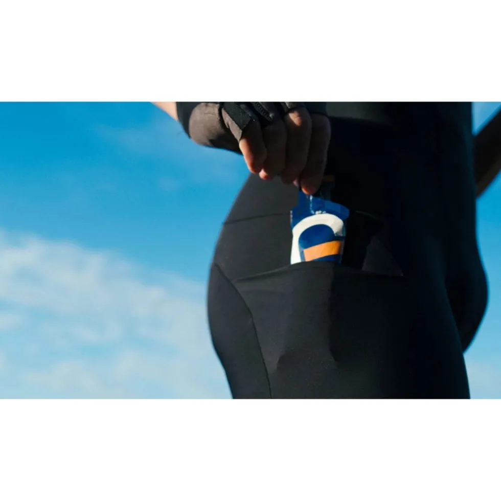 Q36.5 Adventure Cargo Fietsshort met Bretels Heren - zwart