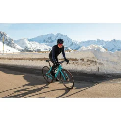 Q36.5 Adventure Winter Fietsbroek met Bretels Dames - zwart