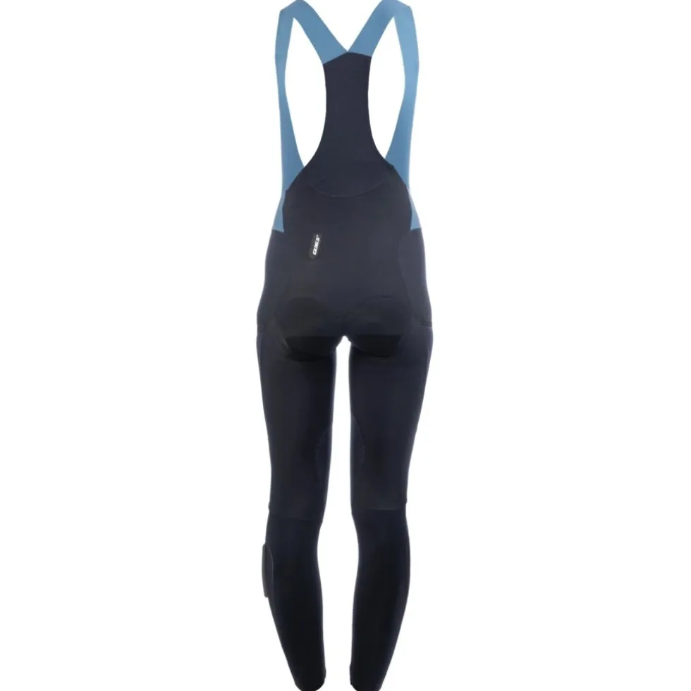 Q36.5 Adventure Winter Fietsbroek met Bretels Dames - zwart