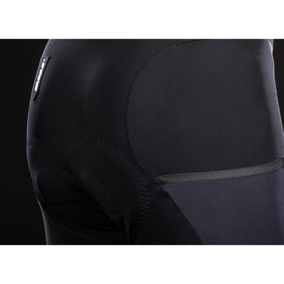Q36.5 Adventure Winter Fietsbroek met Bretels Heren - zwart