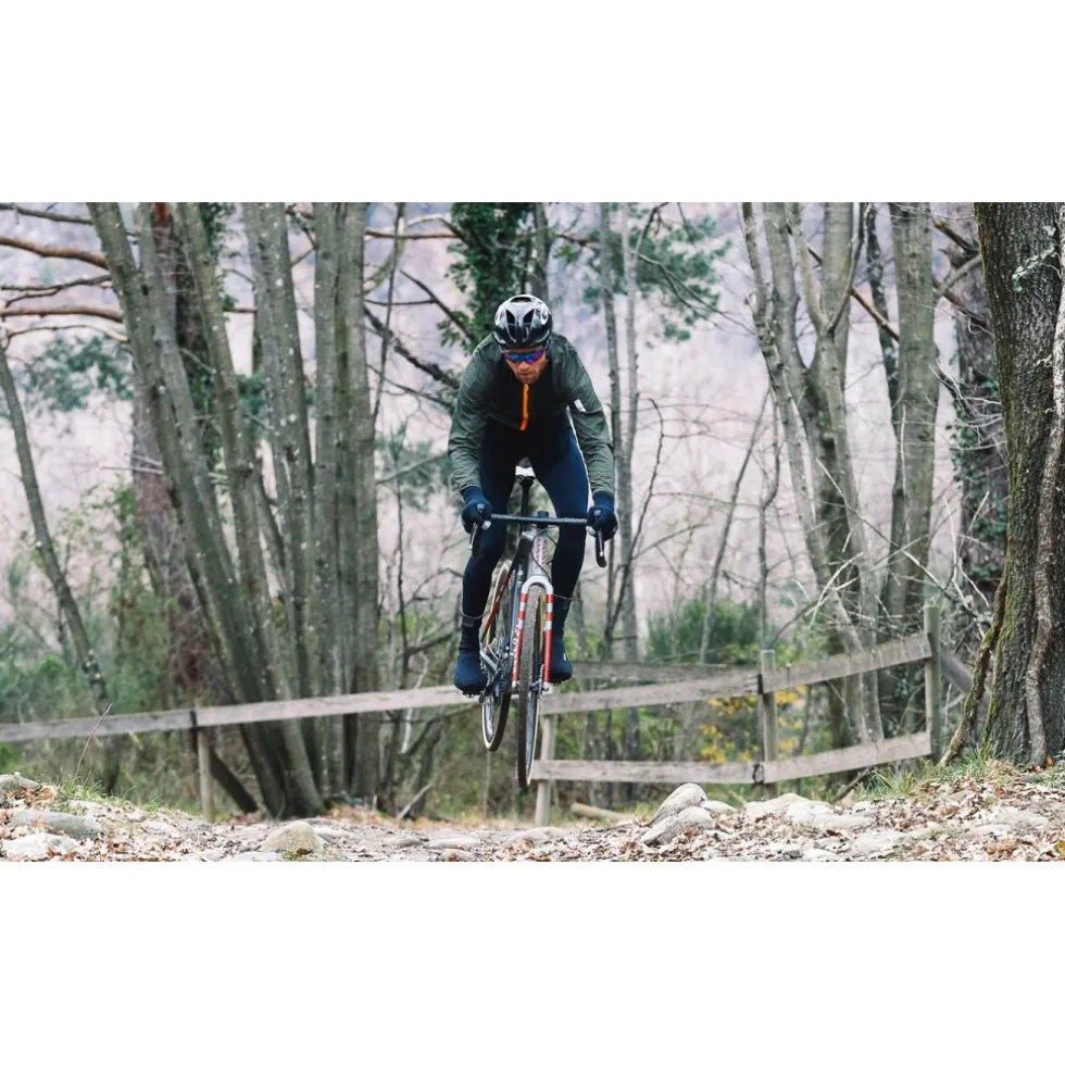 Q36.5 Adventure Winter Fietsbroek met Bretels Heren - zwart