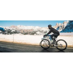 Q36.5 Adventure Winter Fietsbroek met Bretels Heren - zwart