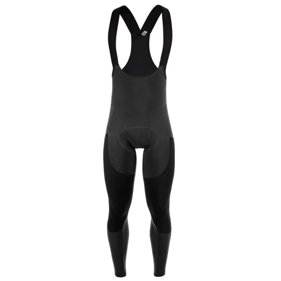 Q36.5 Adventure Winter Fietsbroek met Bretels Heren - zwart