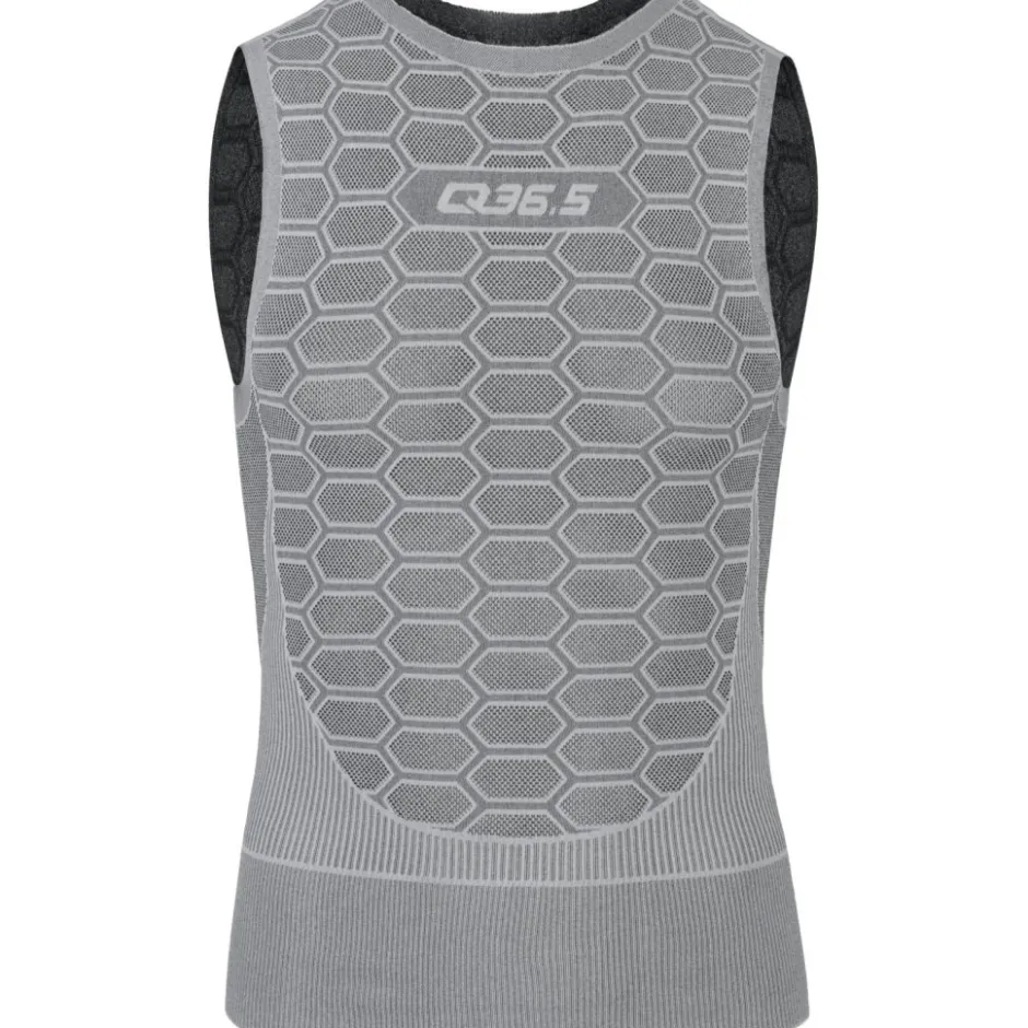 Ondershirts < Q36.5 Base Layer 1 Hemd zonder Mouwen Heren - ice grey