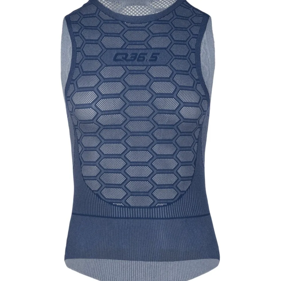 Q36.5 Base Layer 1 Hemd zonder Mouwen Heren - navy