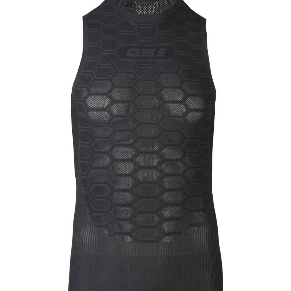 Q36.5 Base Layer 1 Hemd zonder Mouwen Heren - anthracite