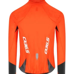 Racefietsjacks|Regenjassen < Q36.5 Dottore Light Regenja Heren - poppy orange