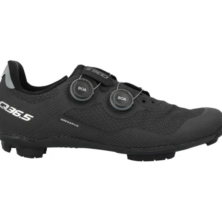 Klikschoenen|Gravelschoenen < Q36.5 Gregarius Adventure Gravel-Schoenen Heren - zwart