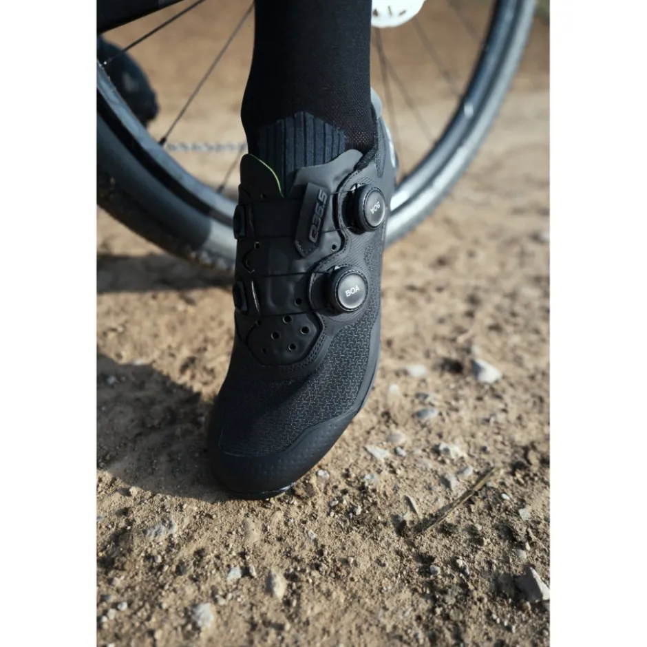 Klikschoenen|Gravelschoenen < Q36.5 Gregarius Adventure Gravel-Schoenen Heren - zwart