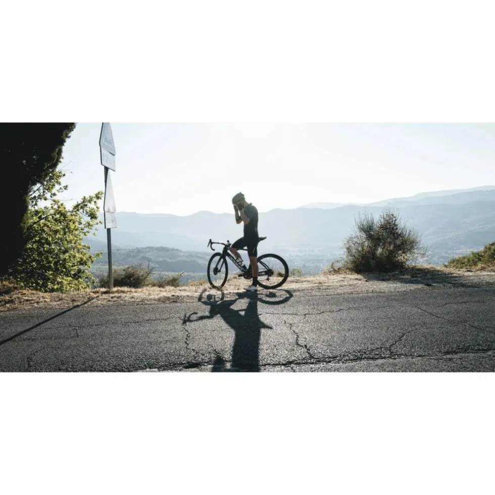 Q36.5 Gregarius Essential Fietsshorts met Bretels Heren - zwart