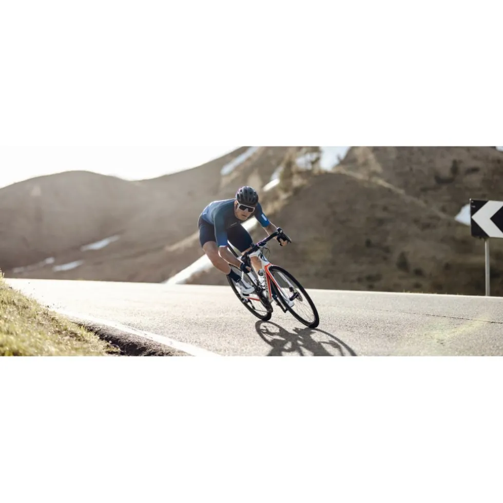 Q36.5 Gregarius Essential Fietsshorts met Bretels Heren - blue navy