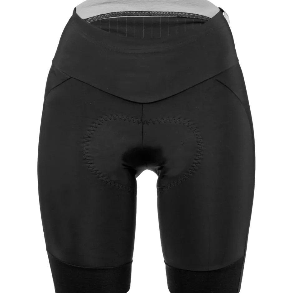 Wielrenbroeken < Q36.5 Gregariu Eential Half hort Dame - zwart