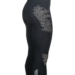 Q36.5 Gregarius Grid Skin Winter Fietsbroek met Bretels Heren - zwart