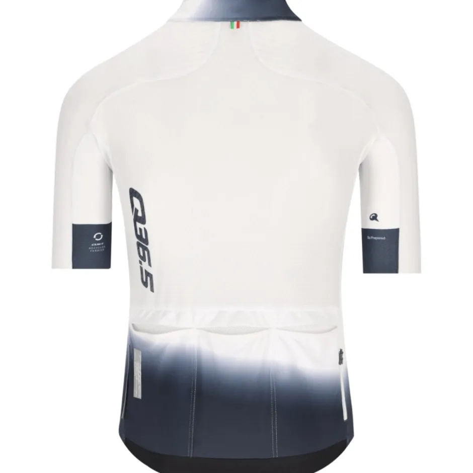 Wielershirts < Q36.5 Gregariu Pro Coar Fade ignature Korte ouw hirt heren - white
