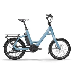 QiO COMPACT AP8 | 1x8 Shimano Nexus LL - 20" E-Bike - 2026 - retro blue matt