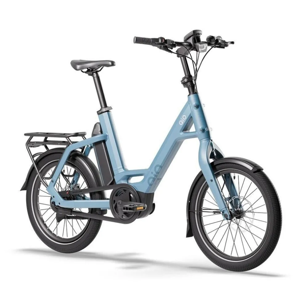 QiO COMPACT AP8 | 1x8 Shimano Nexus LL - 20" E-Bike - 2026 - retro blue matt