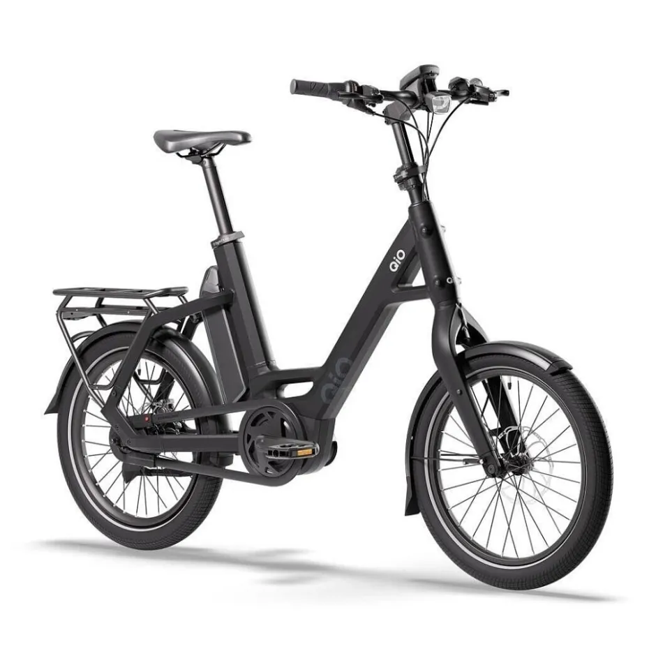 Elektrische Fietsen|Urban E-Bikes < QiO COMPACT AP8 | 1x8 Shimano Nexus LL - 20" E-Bike - 2026 - night black matt