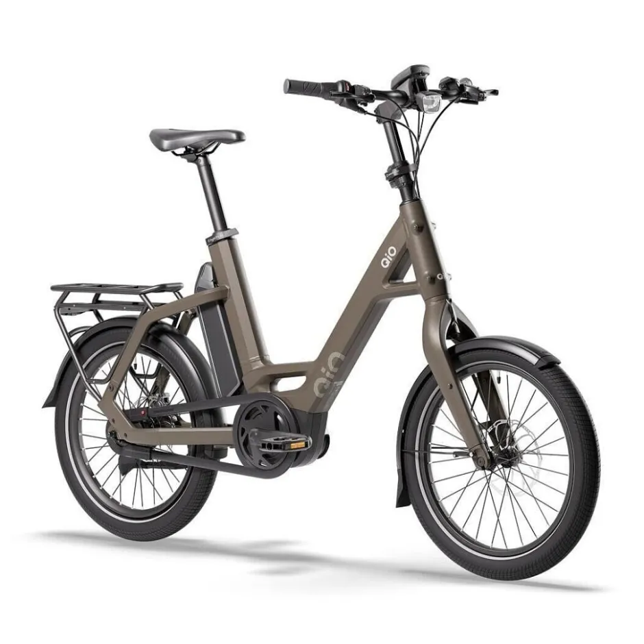 Elektrische Fietsen|Urban E-Bikes < QiO COMPACT AP8 | 1x8 Shimano Nexus LL - 20" E-Bike - 2026 - dark olive matt