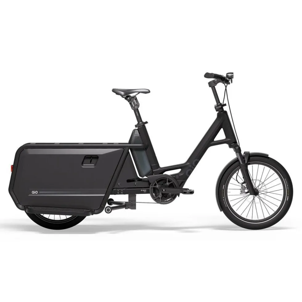 QiO LONG CLAx | ENVIOLO HD Automatiq - 20" Elektrische Bakfiets - 2026 - night black matt