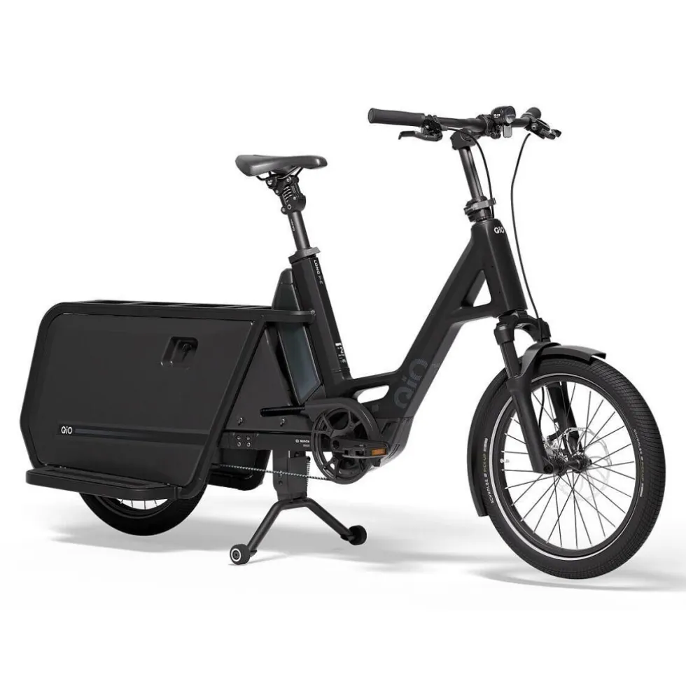 QiO LONG CLAx | ENVIOLO HD Automatiq - 20" Elektrische Bakfiets - 2026 - night black matt