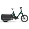 QiO LONG P9 | 1x9 Shimano CUES - 20" Elektrische Bakfiets - 2026 - forest green glossy